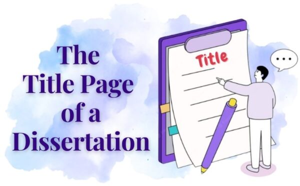 How To Write Dissertation Title Page
